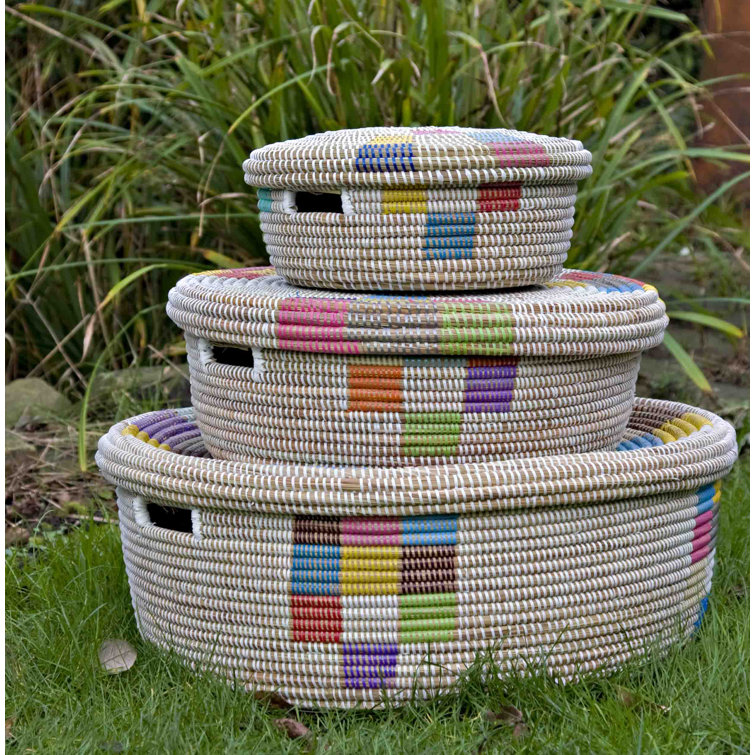 Latitude Vive 3 Piece Laundry Basket Set Wayfair.co.uk